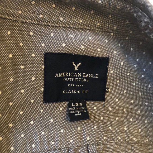 AE Mens L button up - Picture 2 of 5